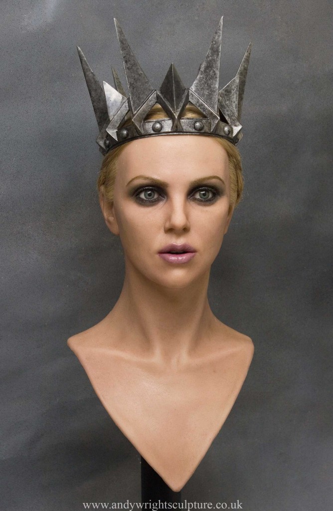 Snow White and the Huntsman  Charlize Theron 1:1 bust portrait 