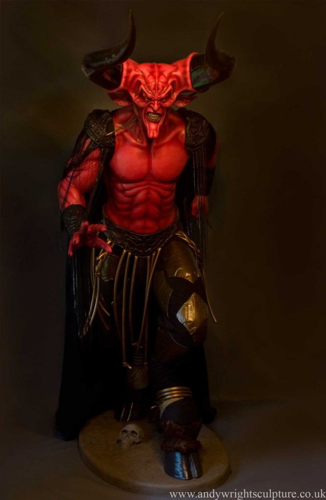 Darkness played by Tim Curry from Legend, 1:1 life size statue