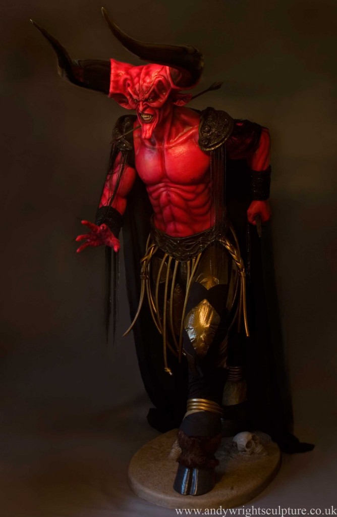 Lord ofDarkness life size statue collectible, Tim Curry in Legend