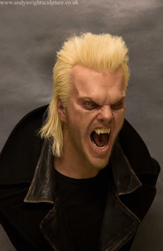 David from The Lost Boys, 1:1 life size silicone bust prop