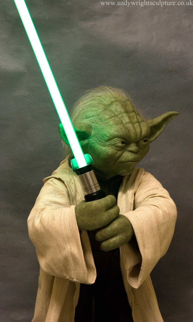 Yoda Attack of the Clones 1:1 life size replica prop collectible